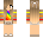 rainbow girl