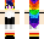 rainbow girl