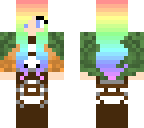 rainbow haired aot