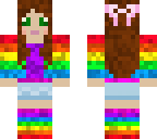 rainbow super girly gamer