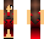 red dress