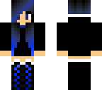 black and blue fade