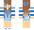 blue girl