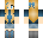 blue girl