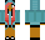 blue pika girl