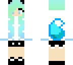 blue wolf girl