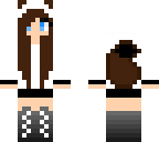brown wolf girl