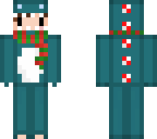 cute christmas dino boii