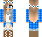 cute teen with plaid cardigan