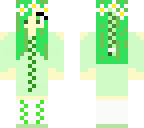 green summer girl