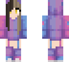 kawaii purple panda byre