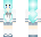moona as a highschool girl