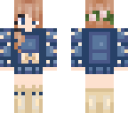 navy winter sweater