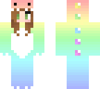 rainbow dino girl