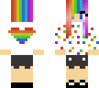 rainbow girl