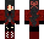 red and black