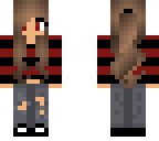 red and black girl
