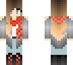 red scarf