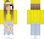 yellow sweatshirt