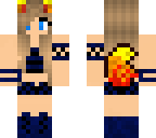 blue girl