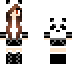friendly panda girl