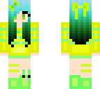 green girl