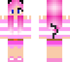 pink cat girl