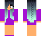 pretty little purple girl