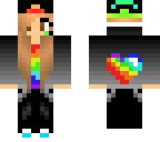 rainbow gamer girl edit