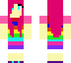rainbow girl