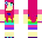 rainbow girl edit