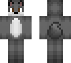 wolf male with brown eyes