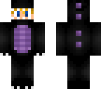black and purple dino