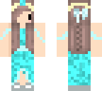 blue chibi  princess