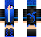 blue enderdragon girl