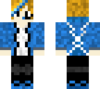 blue gamer boy