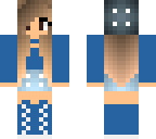 blue girl