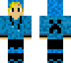 boy with blue hoodie