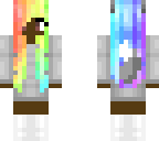 cute rainbow chibi girl