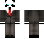derby panda in a suit