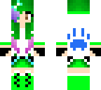 green girl edit
