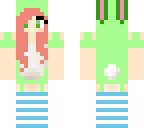pastel bunny girl
