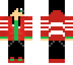 pika's christmas skin