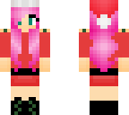 pink winter wonderland girl