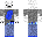 polar bear with boxers