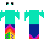 rainbow snow is on the roll