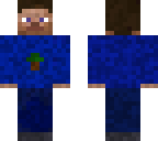 steve with blue sweater tree