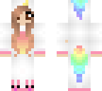 white unicorn girl