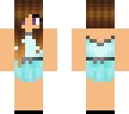 blue cheerleader