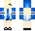 blue girl